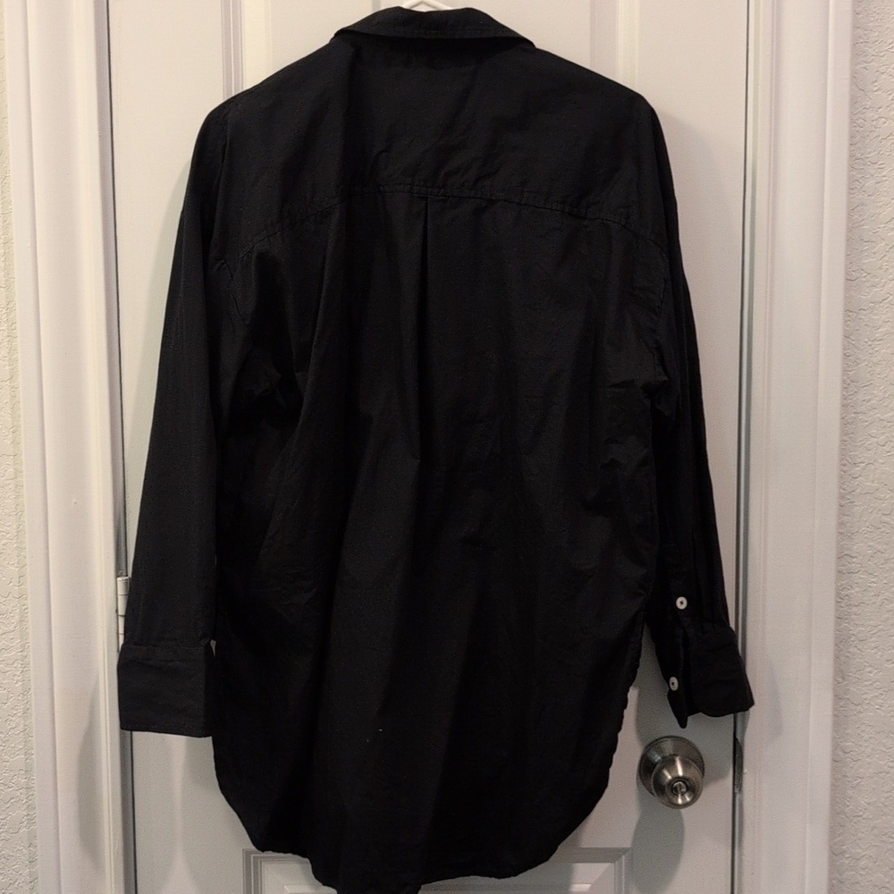 Anthropologie - Maeve The Bennet Buttondown Shirt - Small - Picture 9 of 10